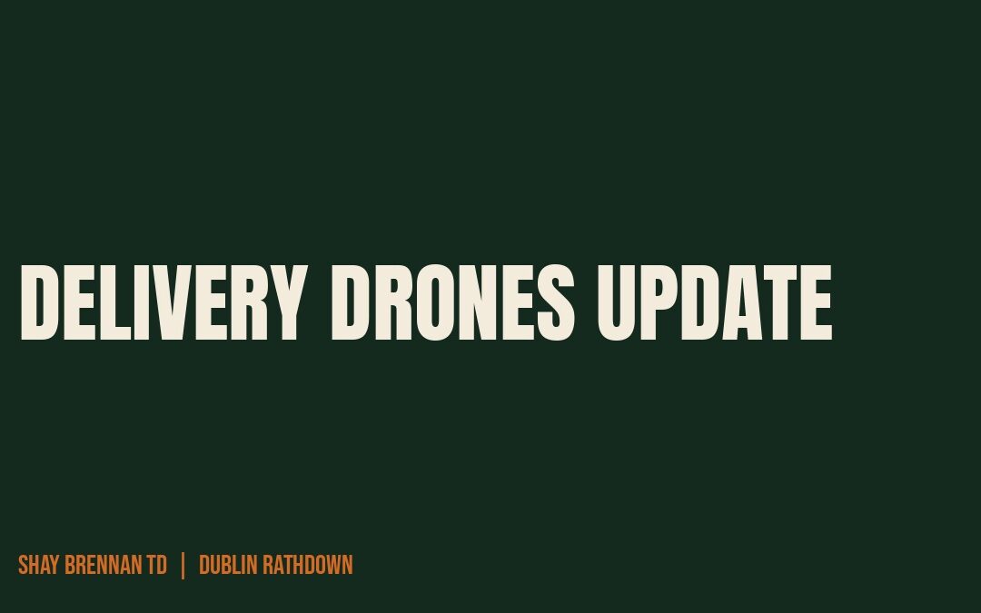 Delivery Drones Update